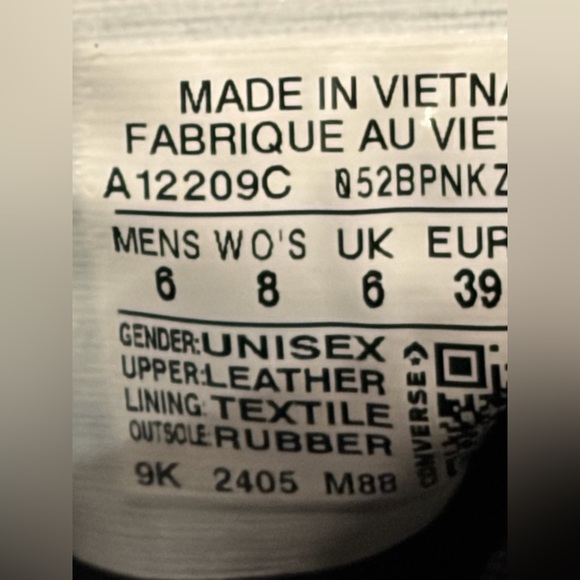 Converse Chuck 70 De Luxe Heel Leather & Buckles High Top Platform Boots Sz 8 - Picture 14 of 14